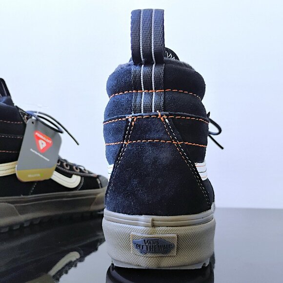 Vans Men's Sk8-Hi MTE-2 Waterproof Suede in Classic Combinations Khaki/Black - Picture 10 of 15